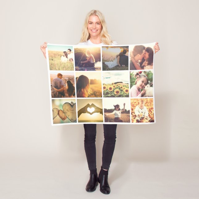 Couverture Polaire modèle (En situation)