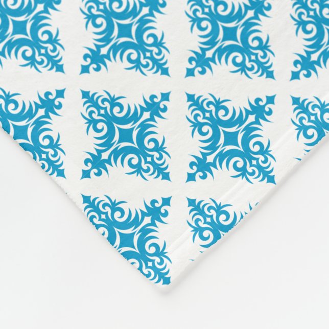 Couverture Polaire Modèle floral (Coin)