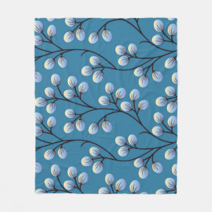 Couverture Polaire Modèle floral mignon sans apparence