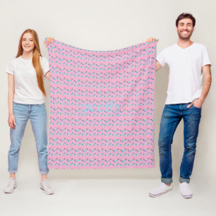Couverture Polaire Modèle Floral Rustique Moderne