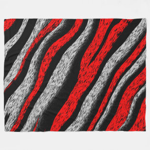 Couverture Polaire Modèle Zebra