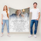 Moderne En Mémoire Amoureuse Marbre Photo Keepsaké