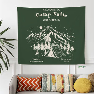 Couverture Polaire Moderne Simple Camp Bachelorette