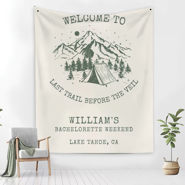 Couverture Polaire Moderne Simple Camp Bachelorette (Créateur téléchargé)