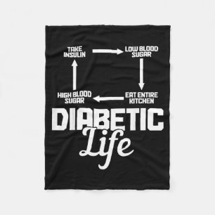 Couverture Polaire Mois de la sensibilisation au diabète de type 1 T1