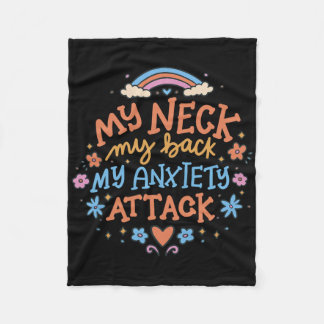Couverture Polaire Mon cou Mon Ck Mon attaque d'anxiété _1