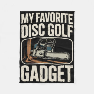Couverture Polaire Mon gadget préféré de disc golf drôle de disc golf