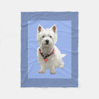 COUVERTURE POLAIRE MON WESTIE SPÉCIAL