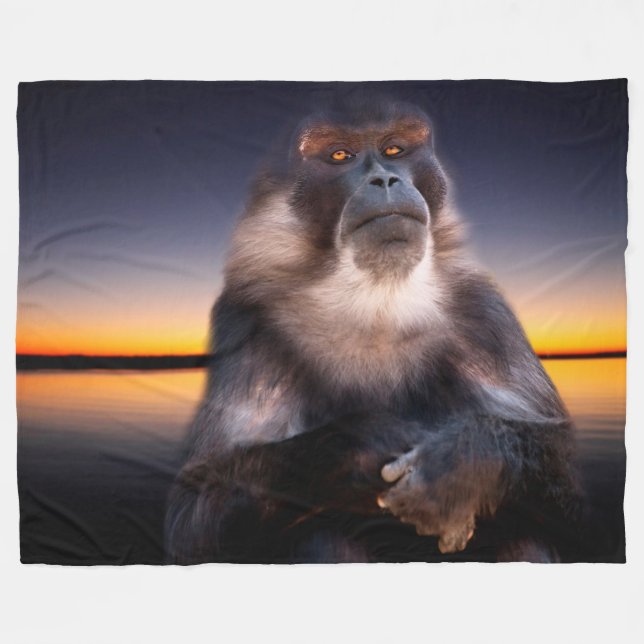 Couverture Polaire Monkey (Devant (Horizontal))