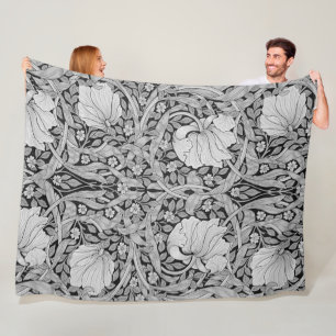 Couverture Polaire Monotone gris Pimpernel, William Morris