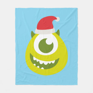 Couverture Polaire Monsters Inc.   Mike à Santa Hat