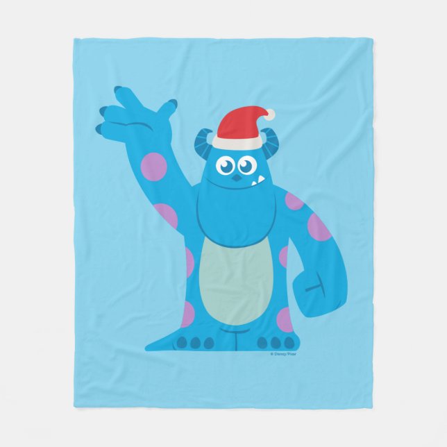 Couverture Polaire Monsters Inc. | Vave de Sulley Santa Hat (Devant)