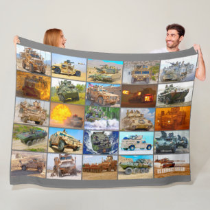 COUVERTURE POLAIRE "MONTAGE" DE L'ARMÉE DE COMBAT AMÉRICAINE