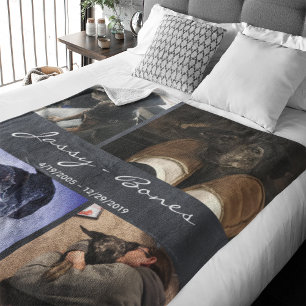 Couverture Polaire Montage photo de animal de compagnie moderne