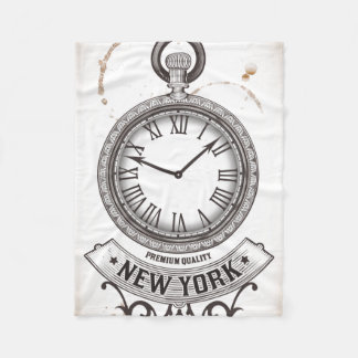 Couverture Polaire Montre de poche New York