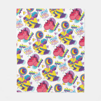 Couverture Polaire Moon Girl et le diable Dinosaur Memphis Motif de l