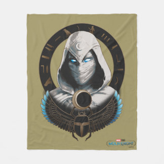 Couverture Polaire Moon Knight Egyptian Scarab Graphic