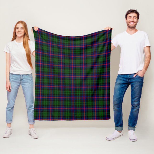 Couverture Polaire Morrison Plaid (En situation)