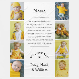 Couverture Polaire Mother's Day Grandma Grammy Nana from Grandkids