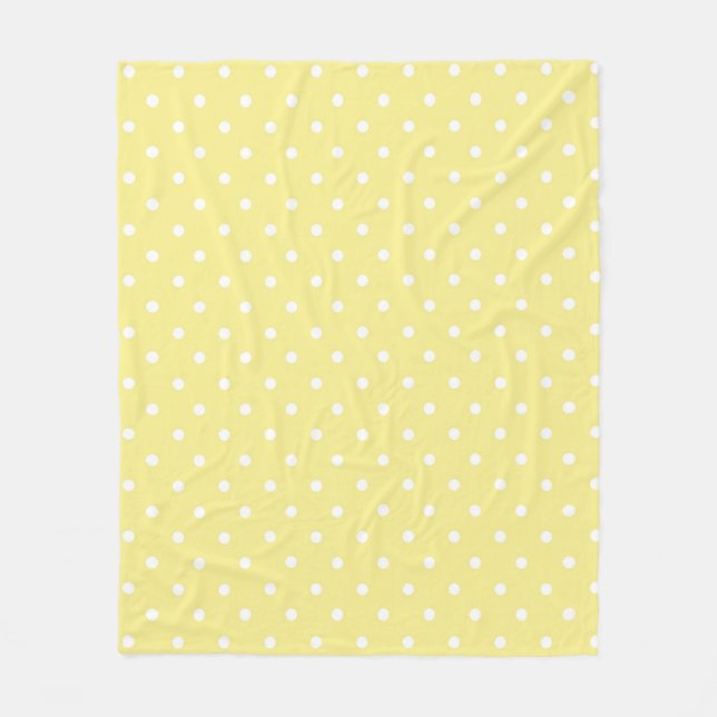 Couverture Polaire Motif à pois (Devant)