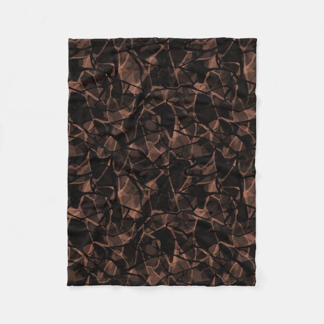 Couverture Polaire motif Abstrait (Devant)