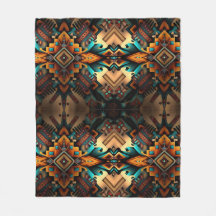 Motif Abstrait d'inspiration amérindienne