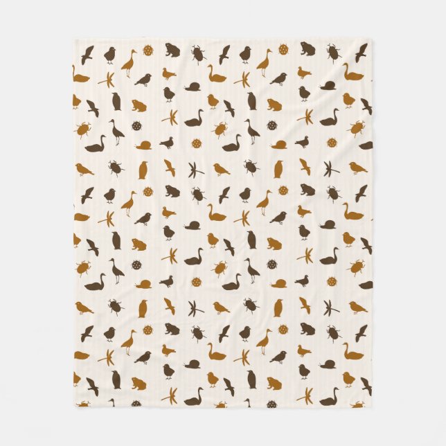 Couverture Polaire Motif animal 2 (Devant)