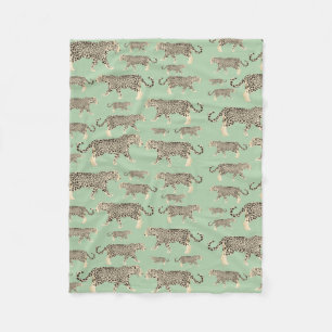 Couverture Polaire Motif animal Jungle Jaguar