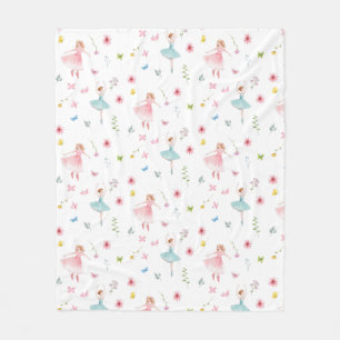 Couverture Polaire Motif Ballerina