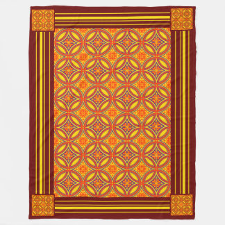 Couverture Polaire Motif byzantin