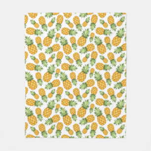 Couverture Polaire Motif d'ananas de bande dessinée