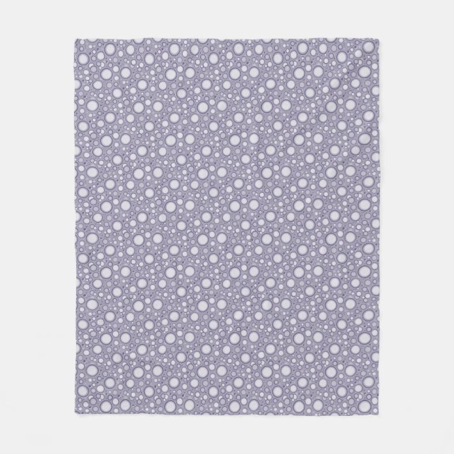 Couverture polaire Motif de cratère de lune (Devant)