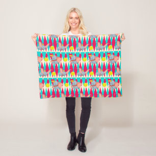 Couverture Polaire Motif de Dumbo Bright Circus