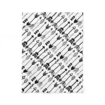 Motif de flèche noir et blanc Hipster