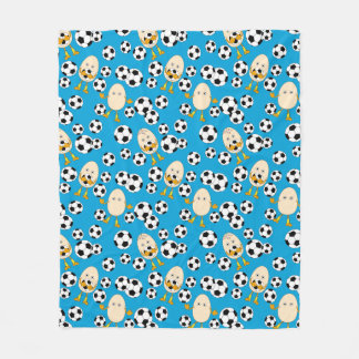 Couverture Polaire Motif de football Egghead