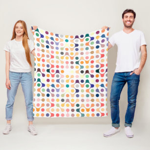 Couverture Polaire Motif de structure moléculaire