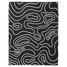Motif de texture géométrique noir et blanc élégant