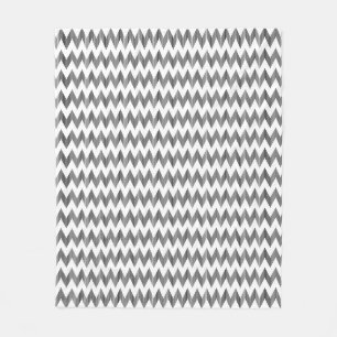 Couverture Polaire Motif de zigzag géométrique