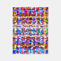 Motif des cercles Bokeh colorés