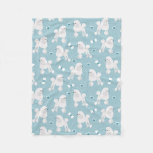 Couverture Polaire Motif des nouilles et des vaches blanches