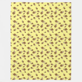Couverture Polaire Motif d'escargot