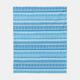 Couverture Polaire Motif d'étoile de David