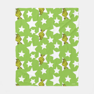 Couverture Polaire Motif d'étoile qui louche Grinch