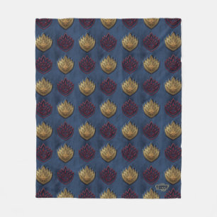 Couverture Polaire Motif d'insigne des Gardiens de la Galaxie