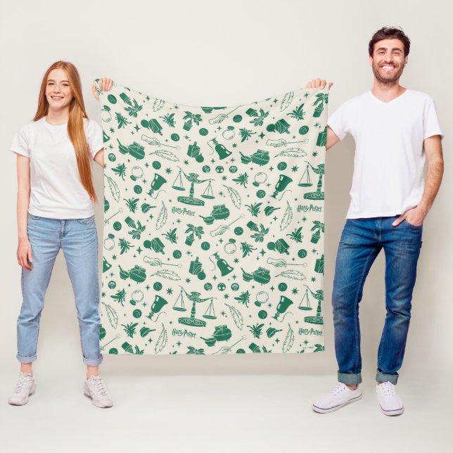 Couverture Polaire MOTIF du club de classe HOGWARTS™ (En situation)