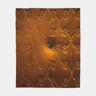 Couverture Polaire Motif d'une porte en cuir véritable porte d'entrée