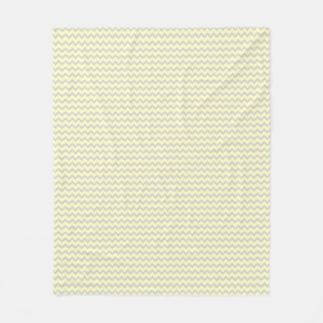 Couverture Polaire Motif en pastel de Chevron (Devant)
