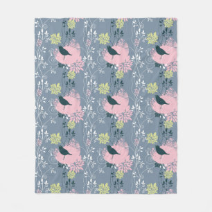 Couverture Polaire Motif floral 8