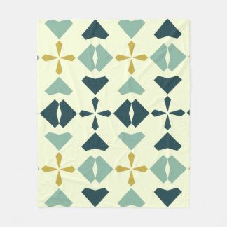 Couverture Polaire Motif géométrique vintage
