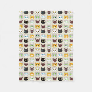 Couverture Polaire Motif mignon de chats
